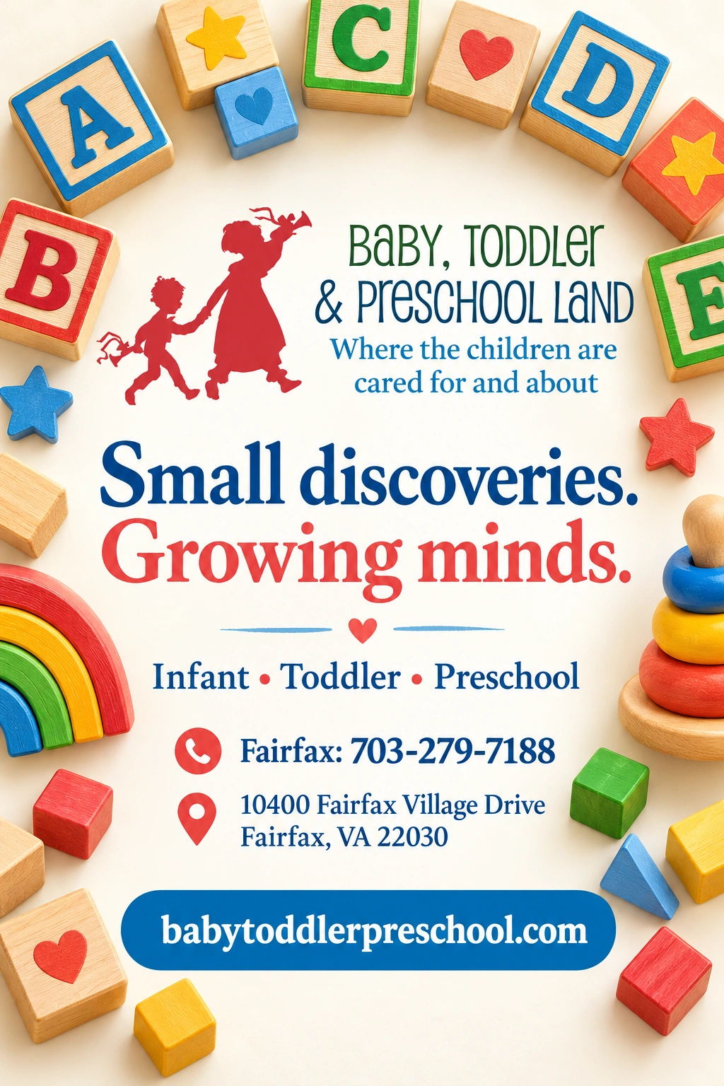 Baby, Toddler & Preschool Land — illustrative campaign advertisement 1