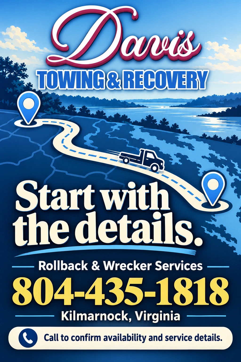 Davis Towing & Recovery — illustrative campaign advertisement 5