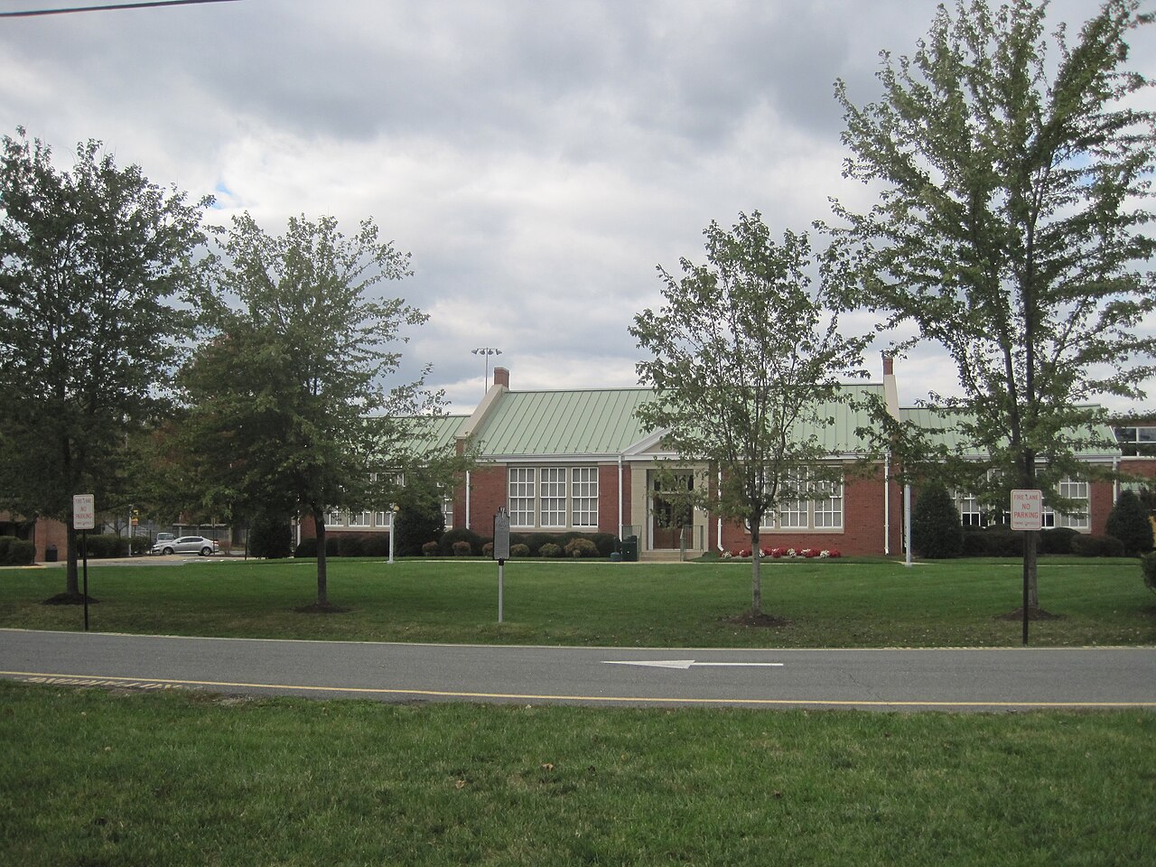 Rowser Building viewed from across the road